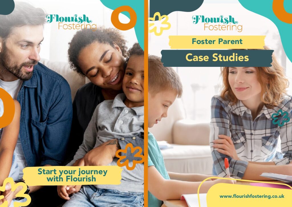 Cover of the Foster Parent Case Studies brochure