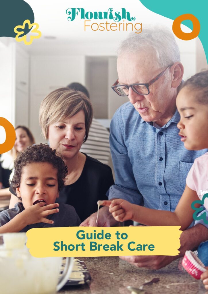Cover of the Guide to Short Break Fostering brochure